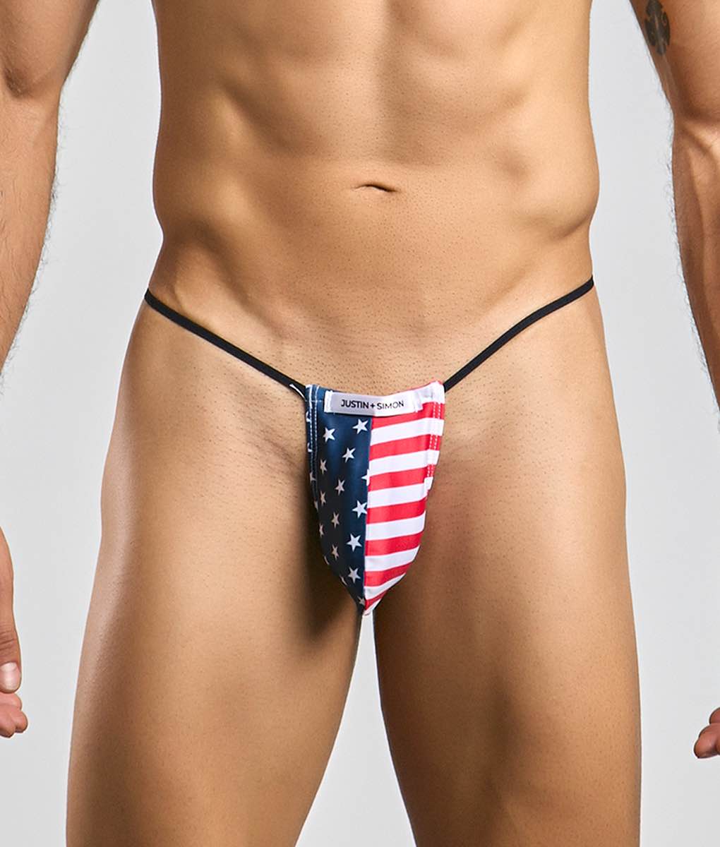 Justin + Simon XSJ02 Men's Classic G-String Bulge