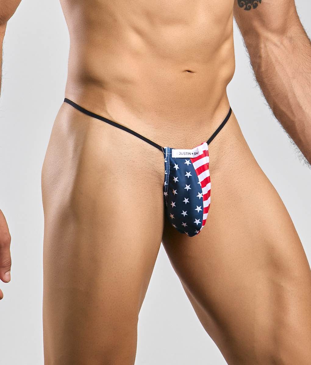 Justin + Simon XSJ02 Men's Classic G-String Bulge