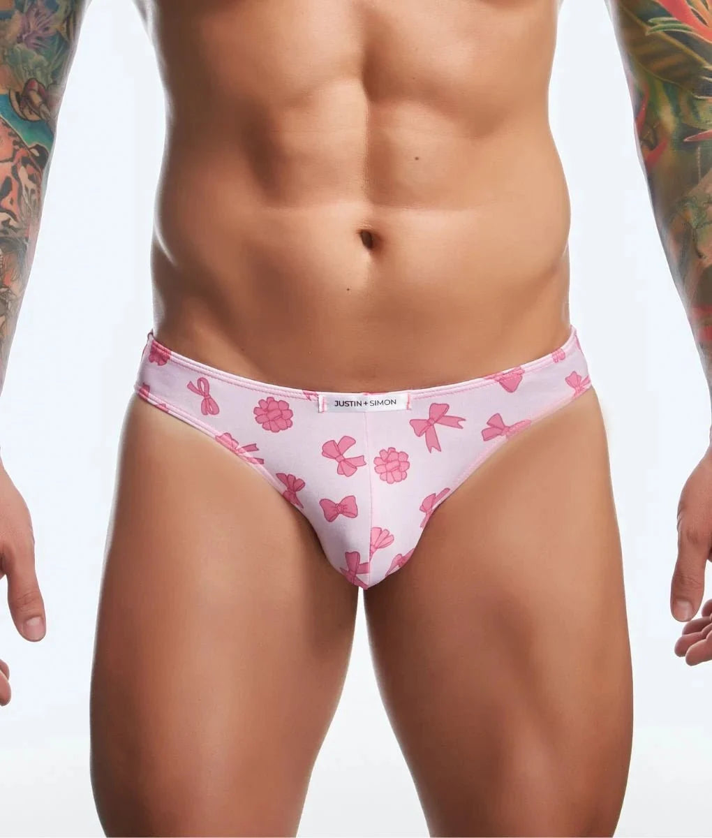Justin + Simon XSJ01 Men's Classic Bikini Fun Prints