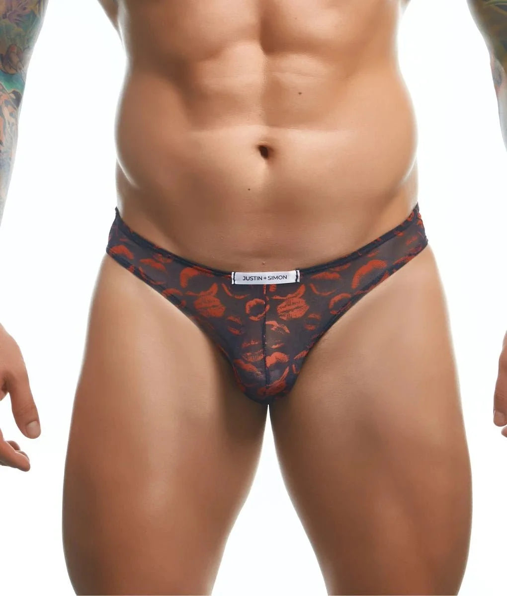 Justin + Simon XSJ01 Men's Classic Bikini Fun Prints