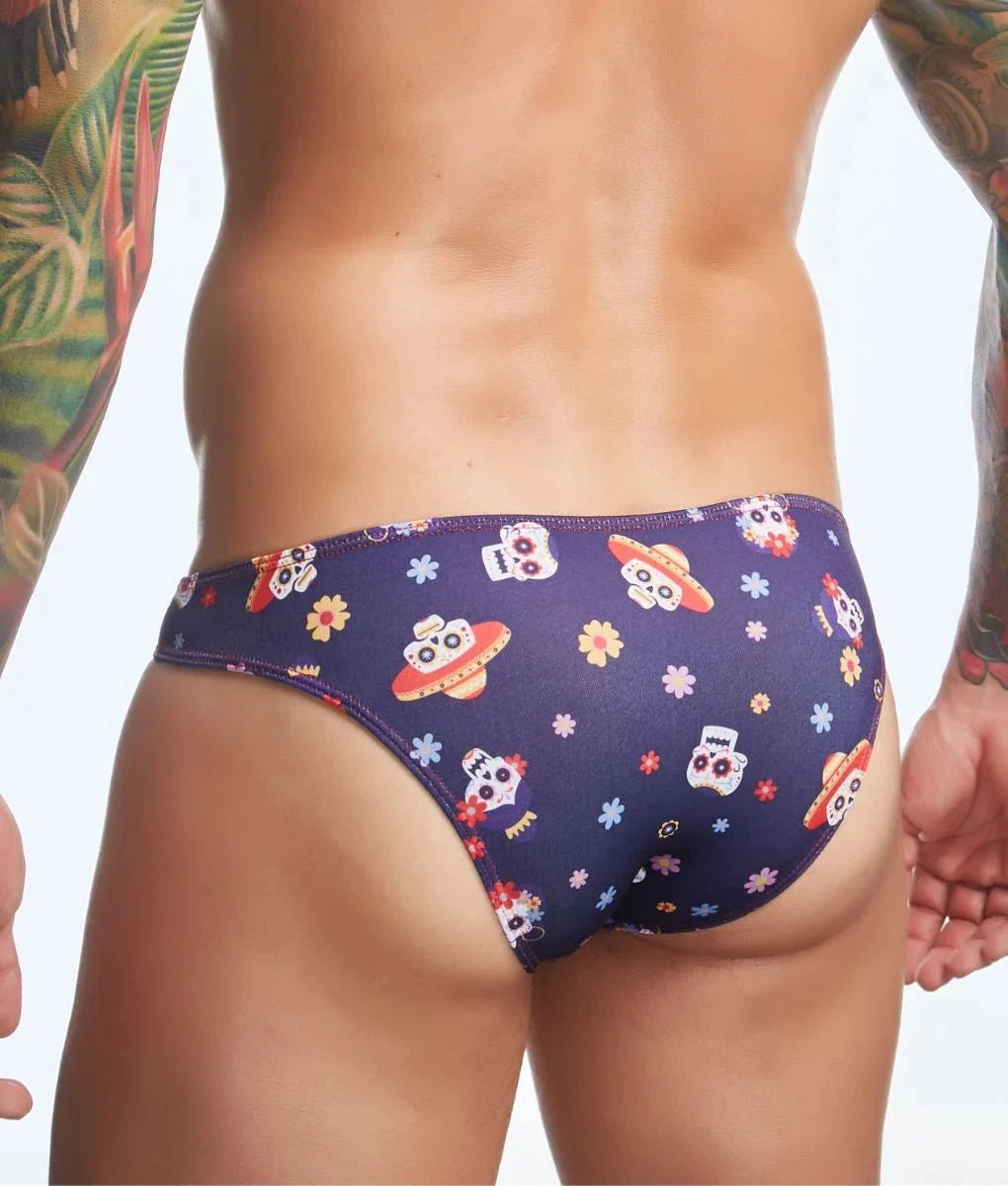 Justin + Simon XSJ01 Men's Classic Bikini Fun Prints