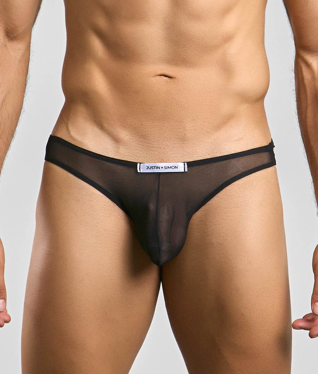 Justin + Simon XSJ01 Men's Classic Bikini Mesh