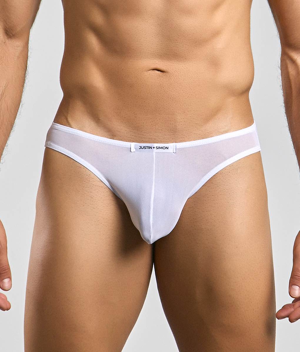 Justin + Simon XSJ01 Men's Classic Bikini Mesh