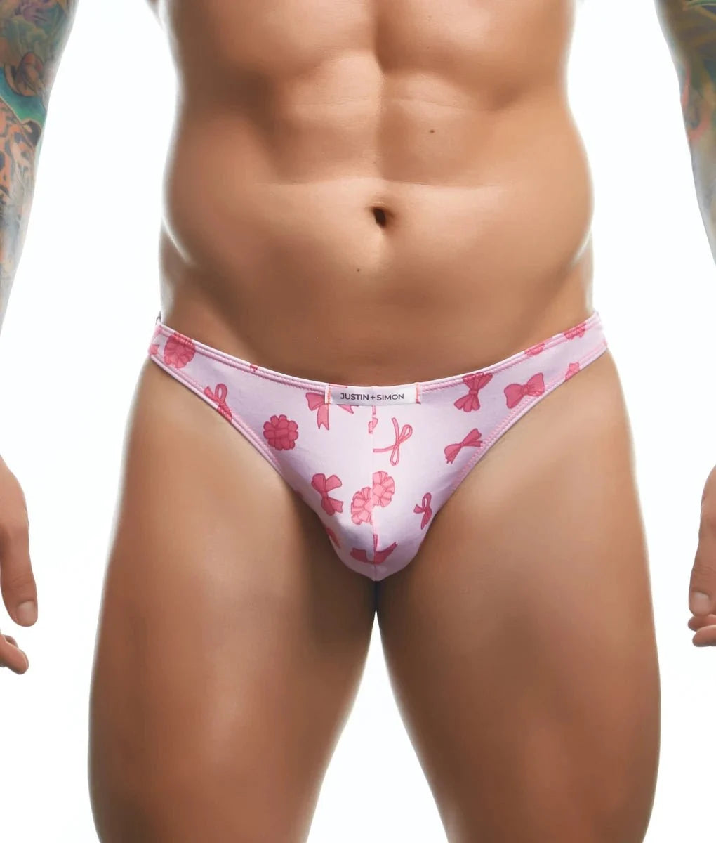 Justin + Simon XSJ03 Men's Classic Tanga Fun Prints