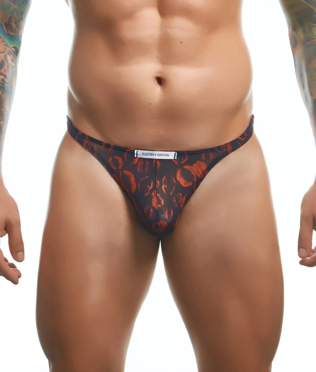 Justin + Simon XSJ03 Men's Classic Tanga Fun Prints