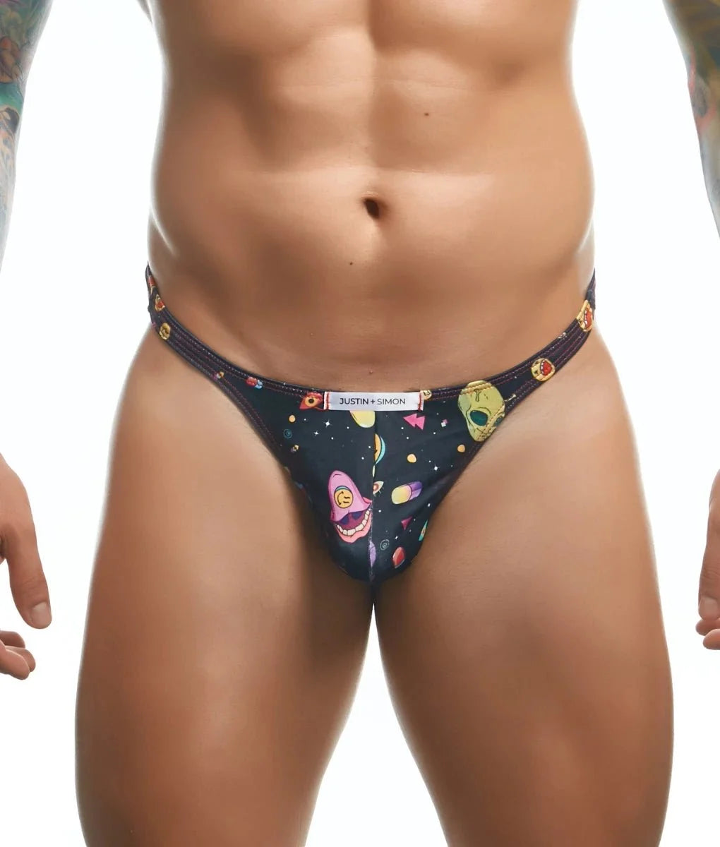Justin + Simon XSJ03 Men's Classic Tanga Fun Prints