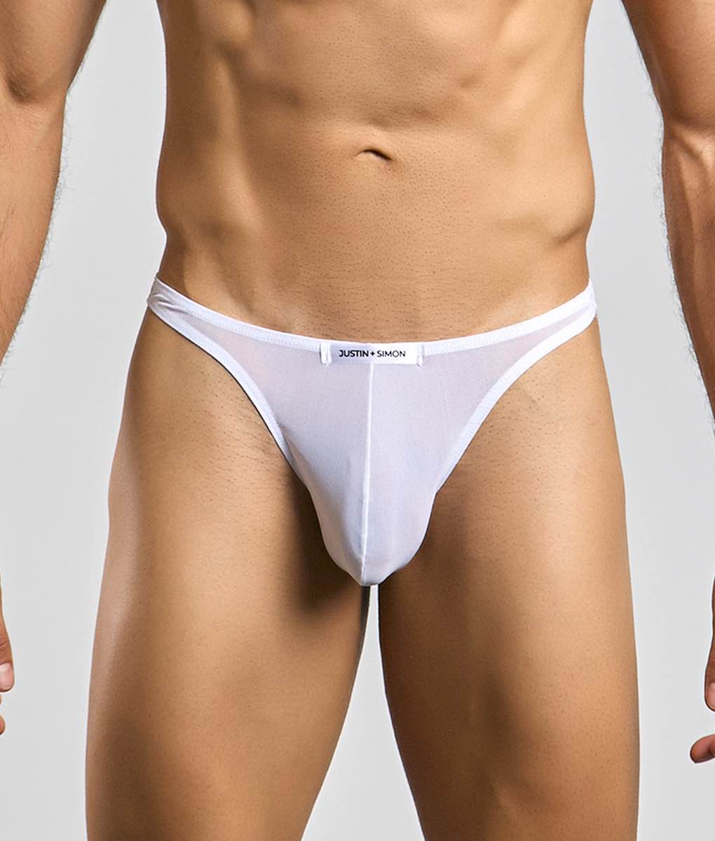 Justin + Simon XSJ03 Men's Classic Tanga Mesh
