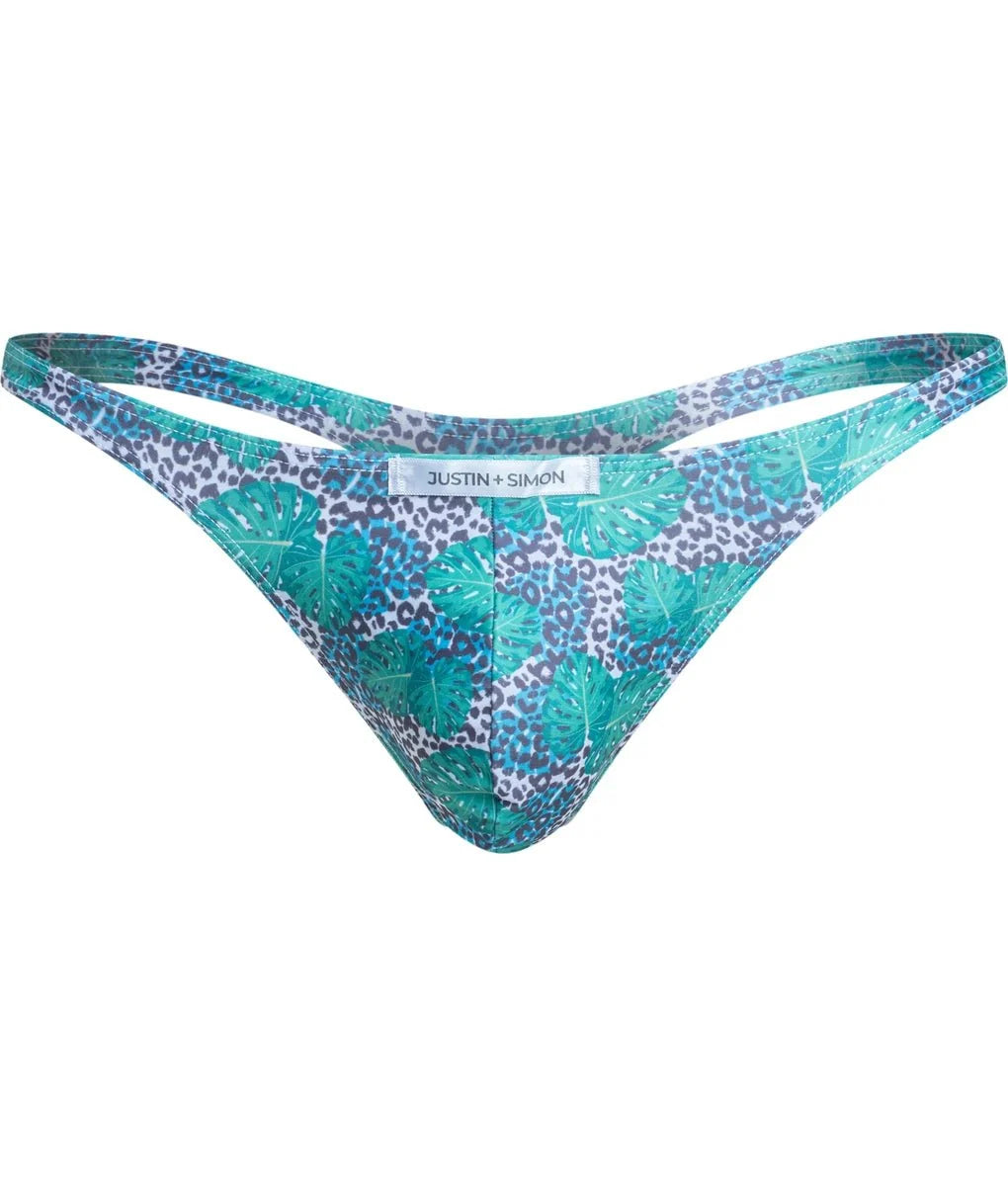 Justin + Simon XSJ03 Men's Classic Tanga Wild Prints