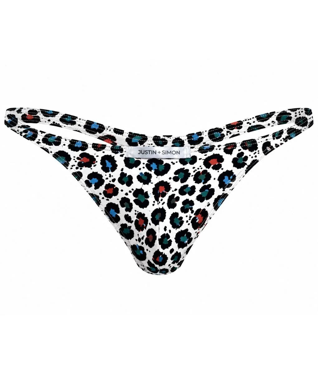 Justin + Simon XSJ03 Men's Classic Tanga Wild Prints