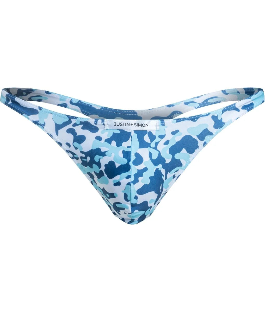 Justin + Simon XSJ03 Men's Classic Tanga Wild Prints