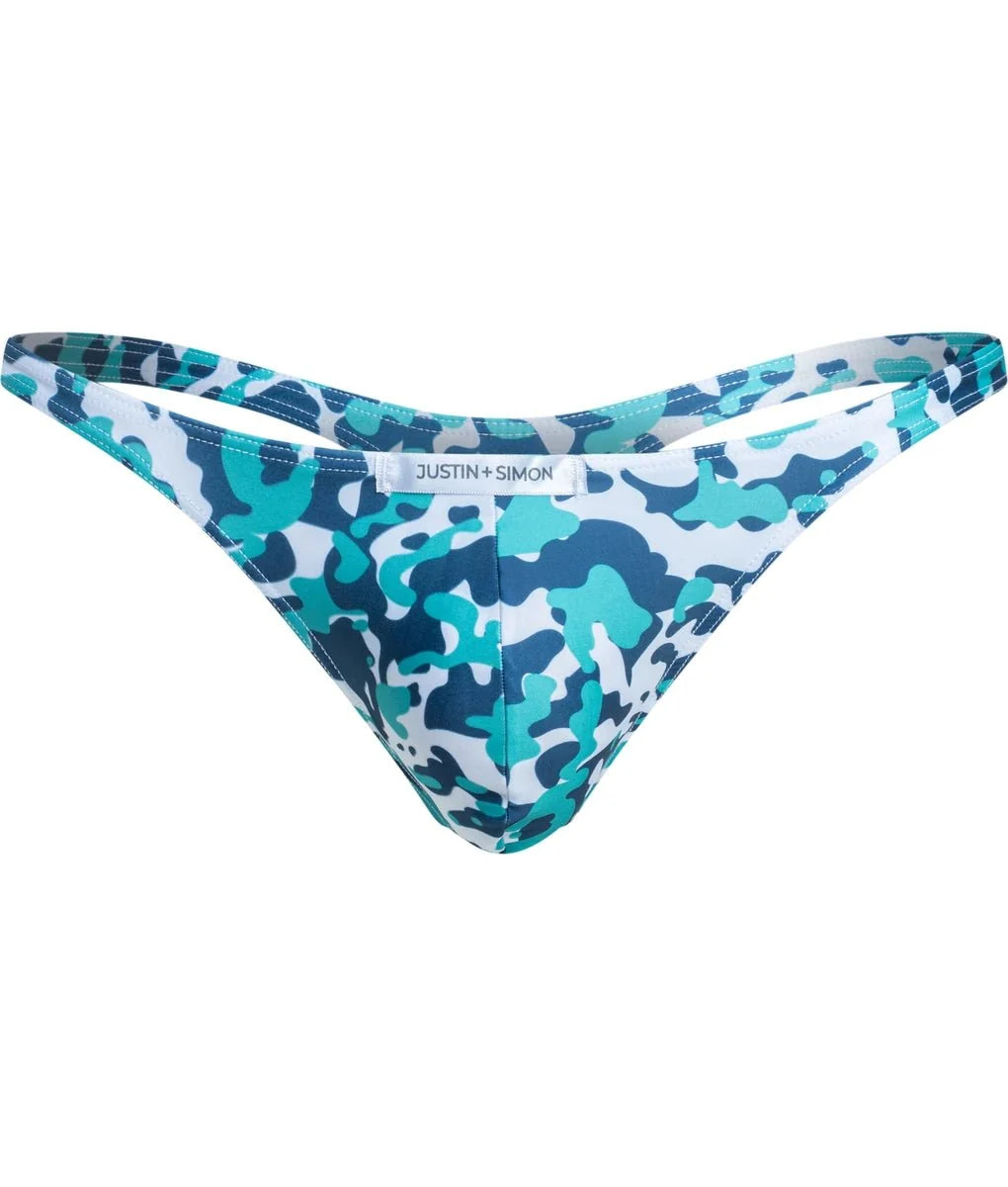 Justin + Simon XSJ03 Men's Classic Tanga Wild Prints