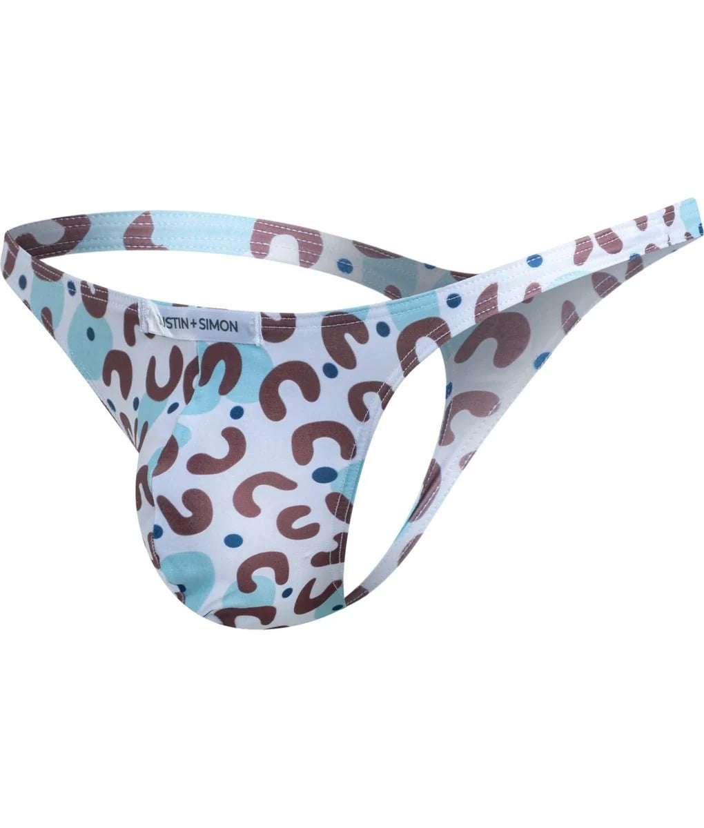 Justin + Simon XSJ03 Men's Classic Tanga Wild Prints