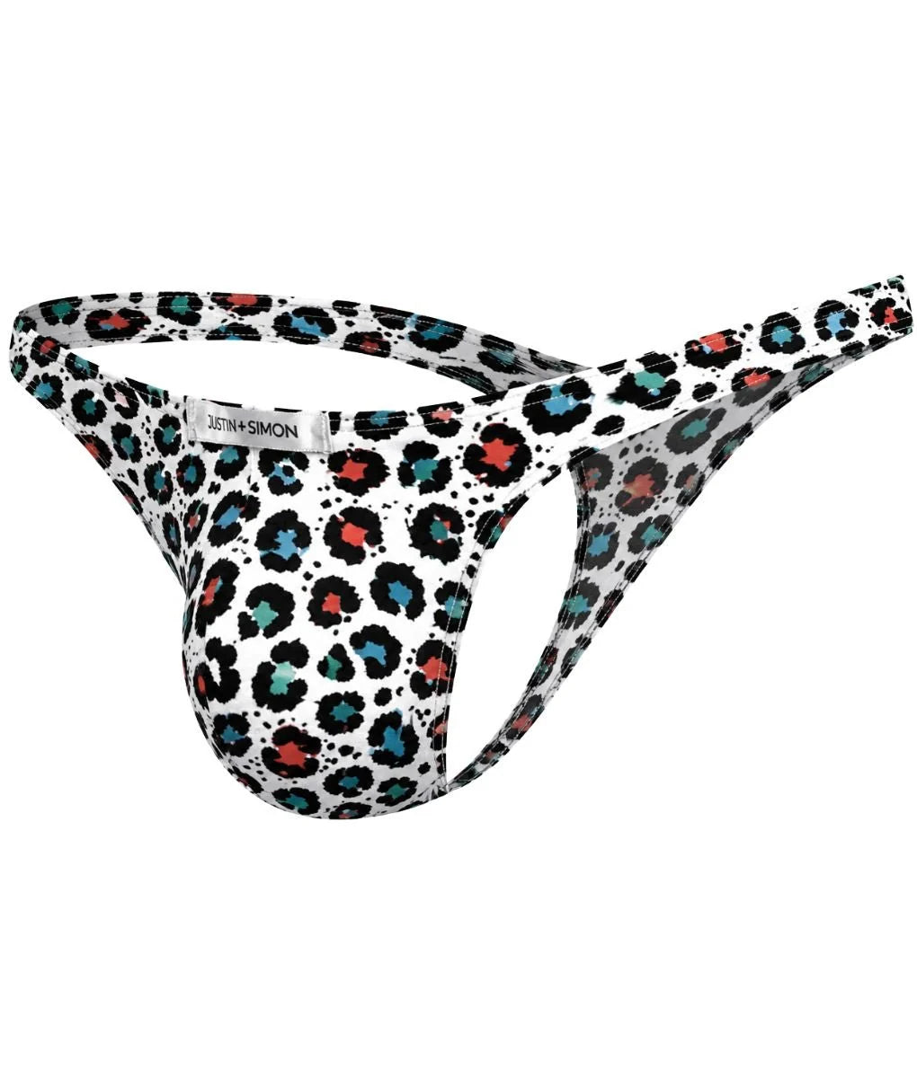 Justin + Simon XSJ03 Men's Classic Tanga Wild Prints