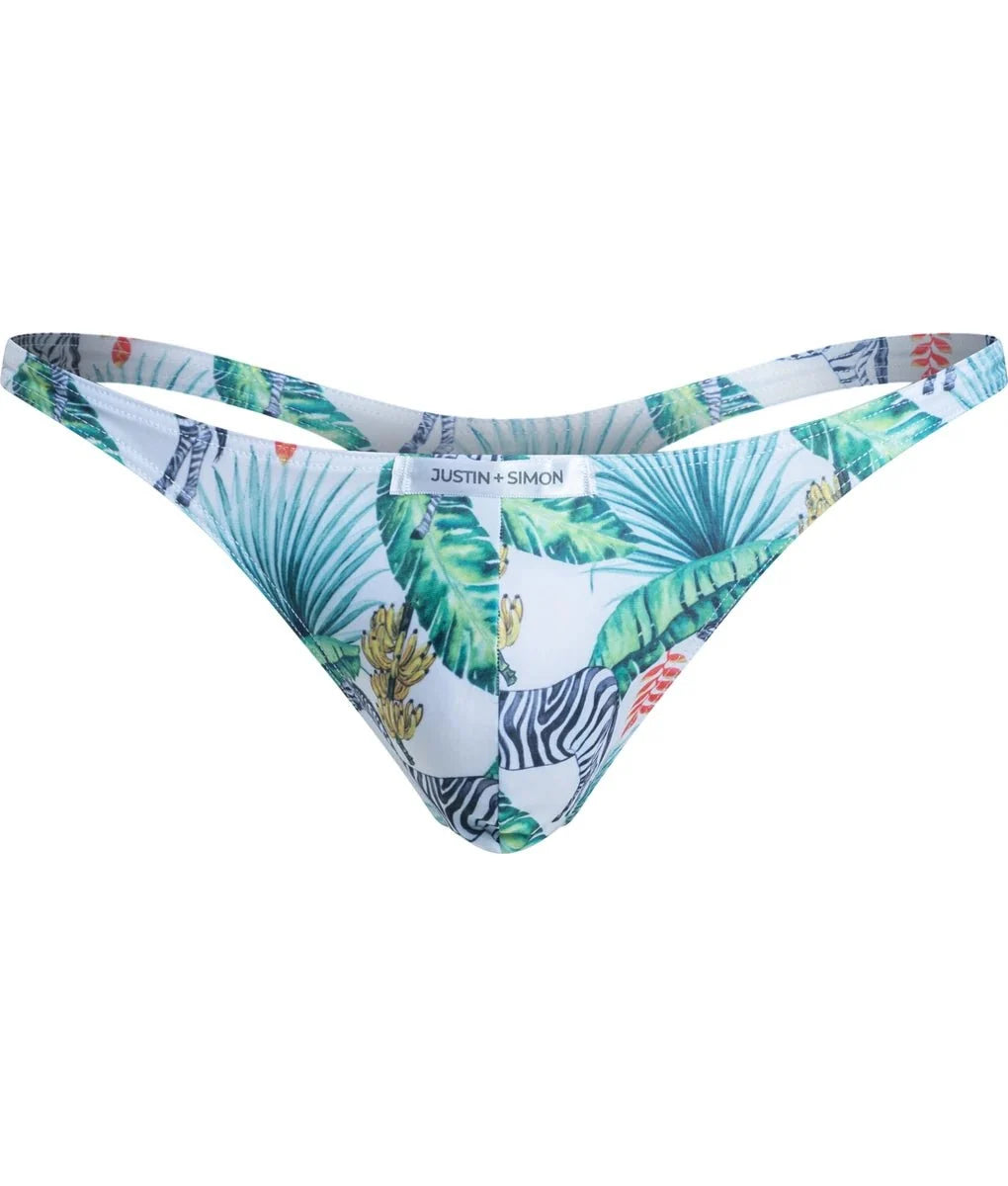 Justin + Simon XSJ03 Men's Classic Tanga Wild Prints