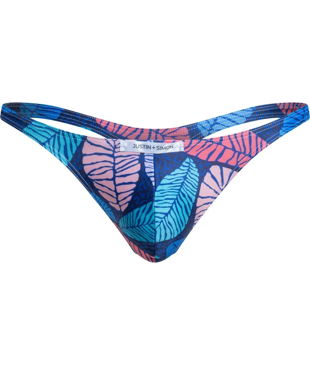 Justin + Simon XSJ03 Men's Classic Tanga Wild Prints