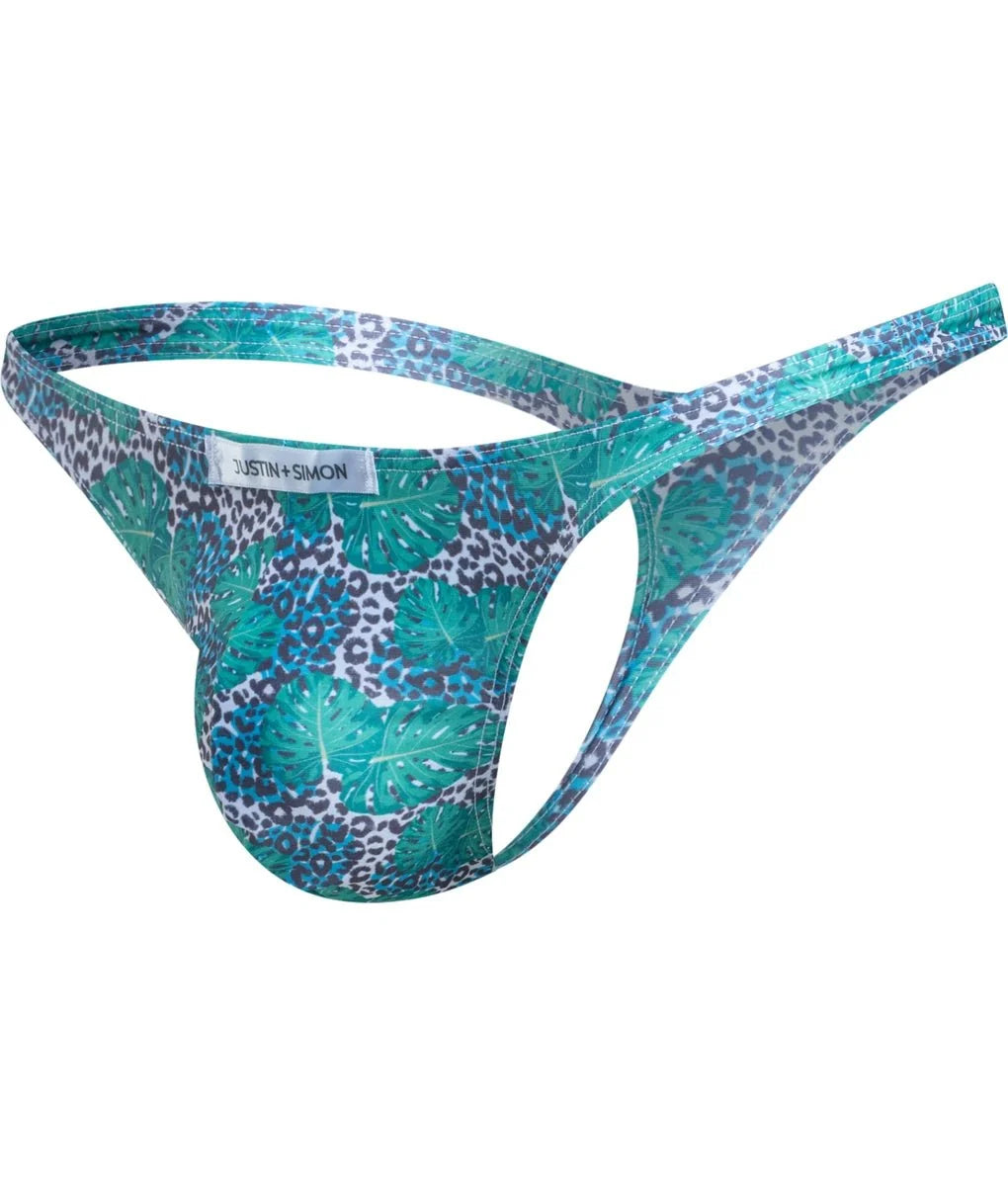 Justin + Simon XSJ03 Men's Classic Tanga Wild Prints