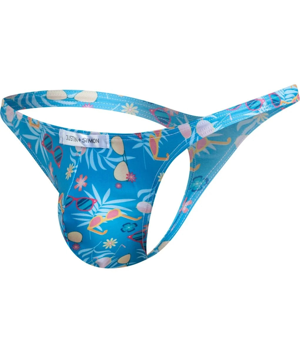 Justin + Simon XSJ03 Men's Classic Tanga Wild Prints