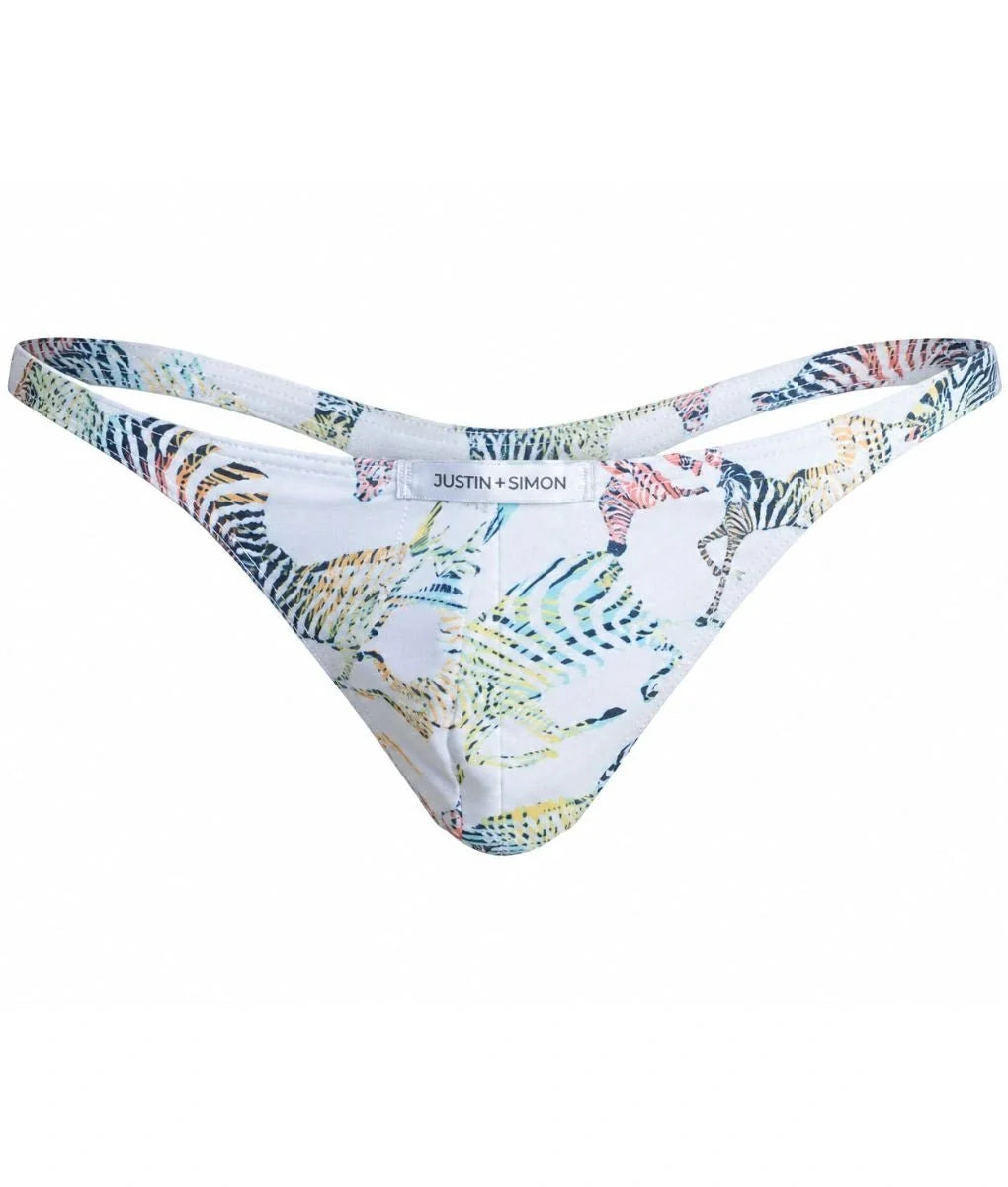 Justin + Simon XSJ03 Men's Classic Tanga Wild Prints