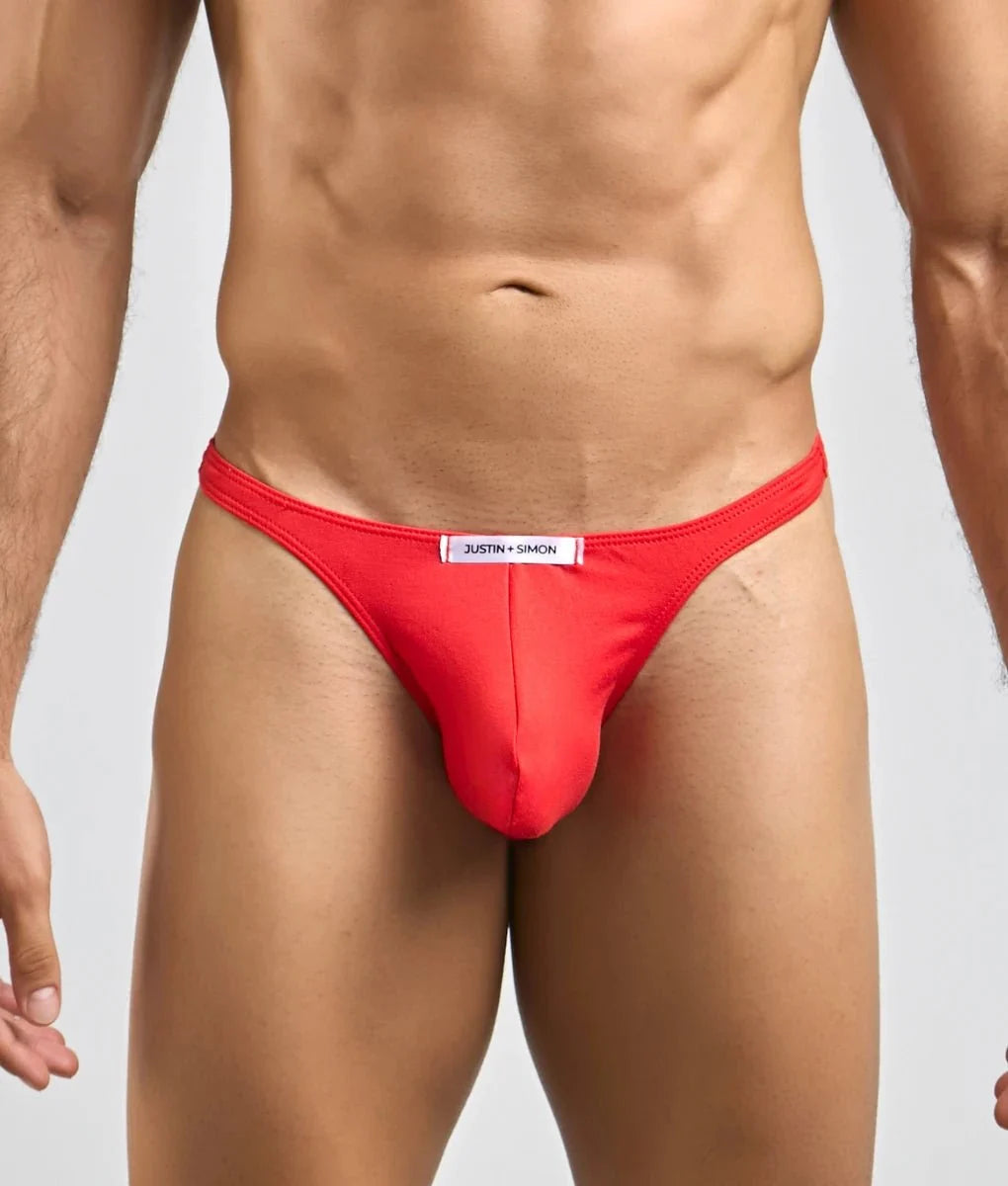 Justin + Simon XSJ03 Men's Sexy PeachSkin Tanga