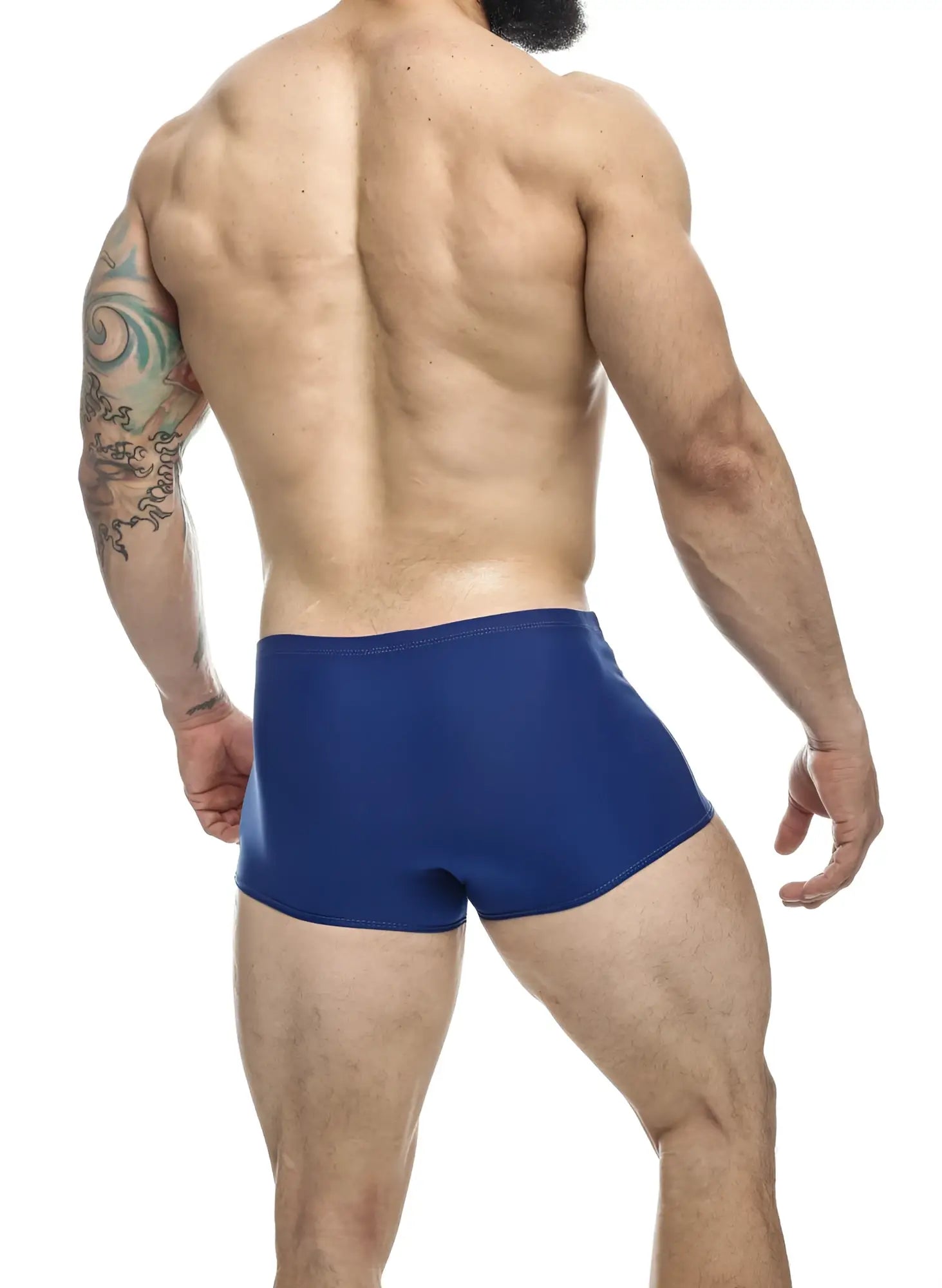 Justin simon xsj08 classic trunks in royal blue athletic briefs designed for comfort and active wear