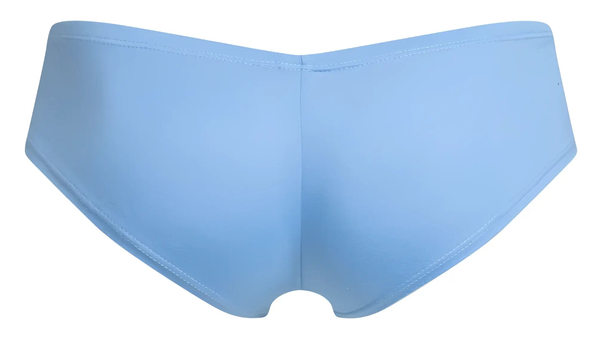 Justin simon xsj13 cheeky bulge boxer women’s underwear in peach blue with a smooth seamless design