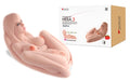 Pink silicone hera 3 adult doll with long blonde hair and realistic facial features in kokos love doll real hera 3