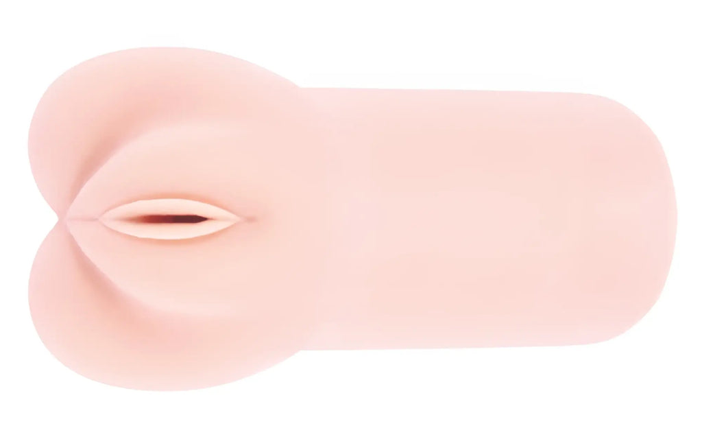 Pink silicone anal plug kokos masturbator sandara with realistic lips and central opening for intimate use