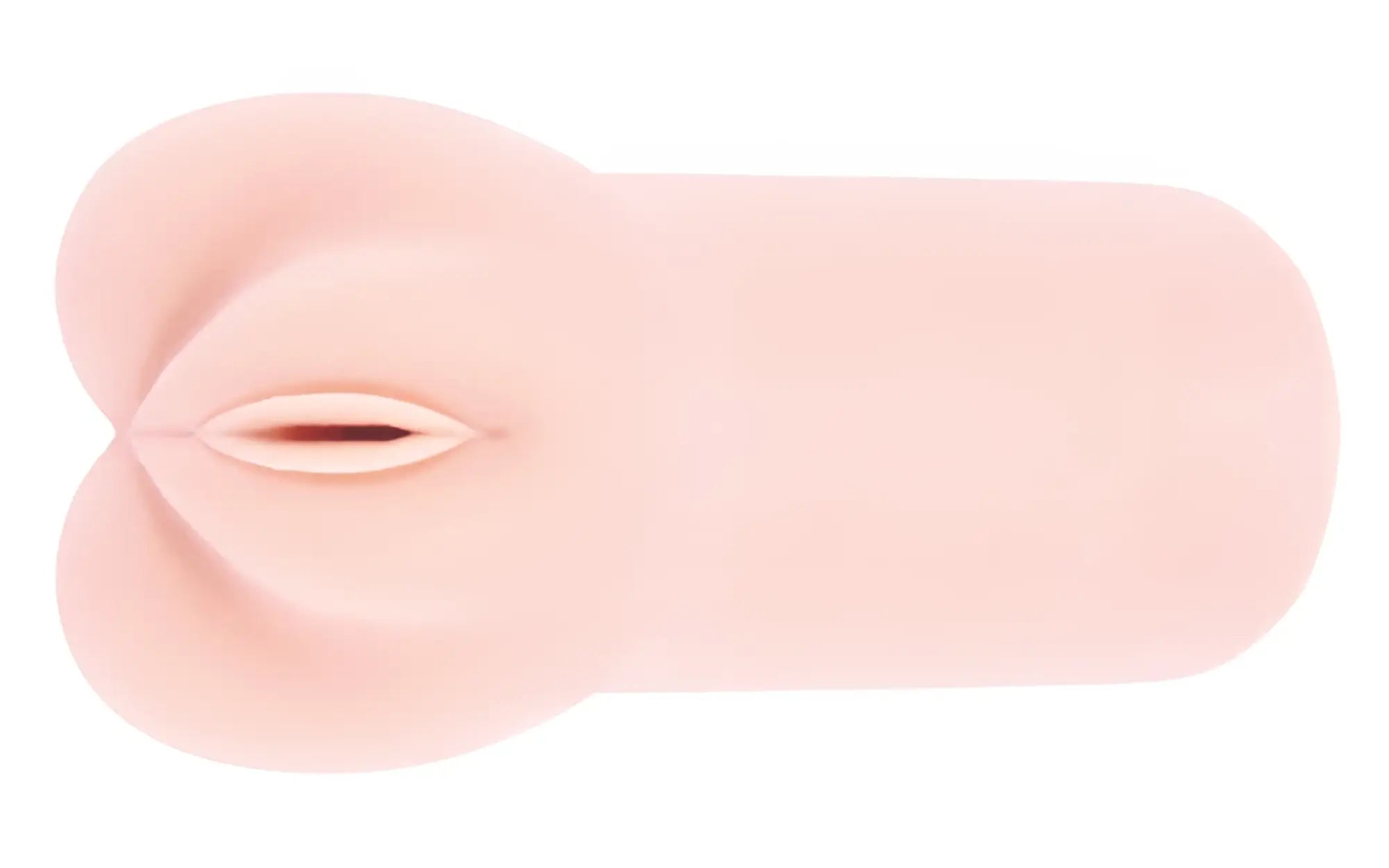 Pink silicone anal plug kokos masturbator sandara with realistic lips and central opening for intimate use