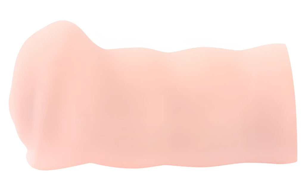 Kokos masturbator virgin smooth pale pink silicone phallus shaped sex toy with a soft slightly glossy finish
