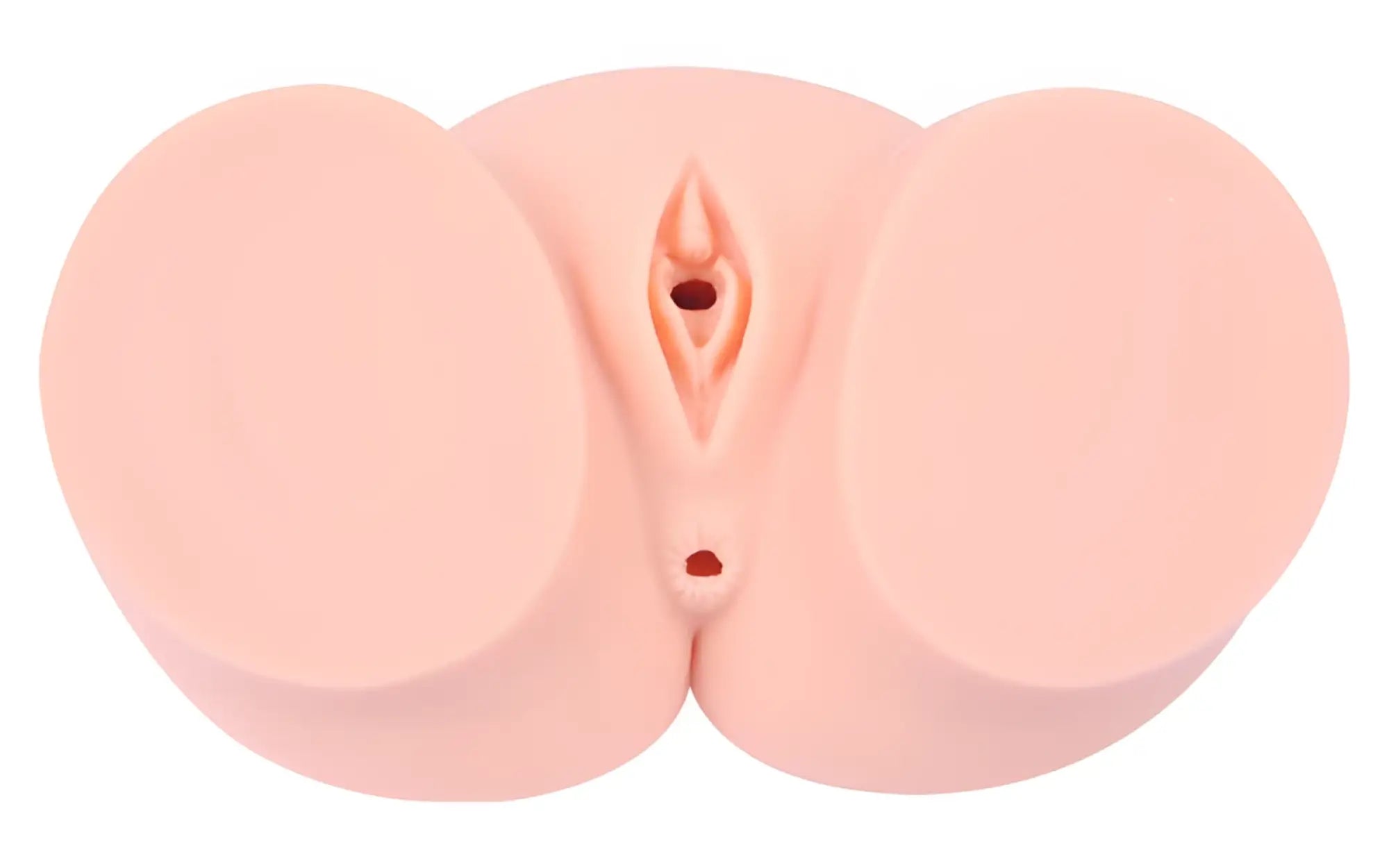 Pink silicone anal plug kokos real hip cherry with realistic anatomical design for intimate use