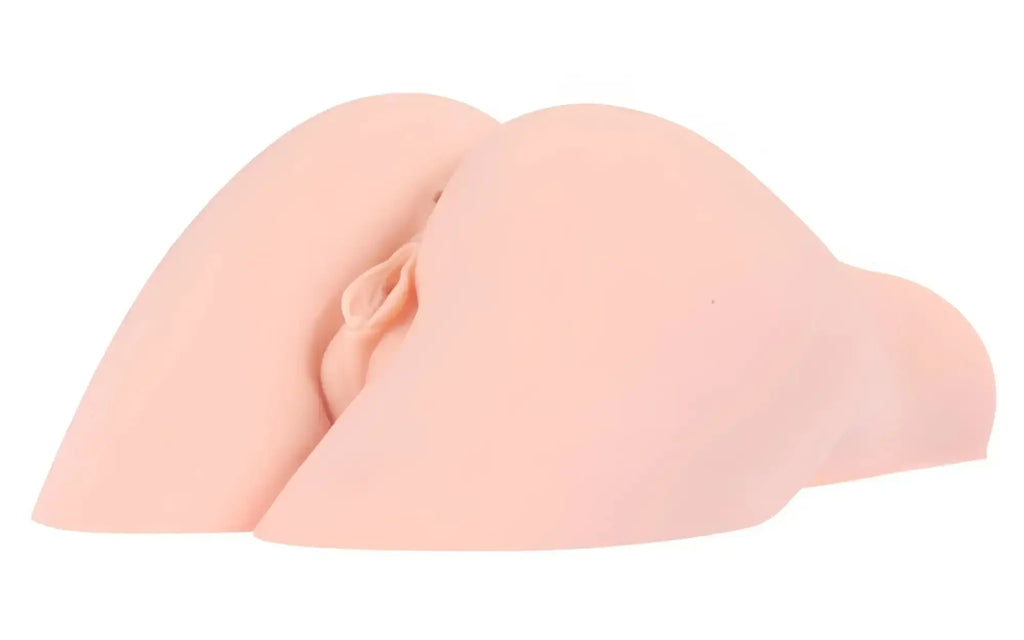 Pink silicone realistic buttocks model showing back side of kokos real hip hera 1 1 product