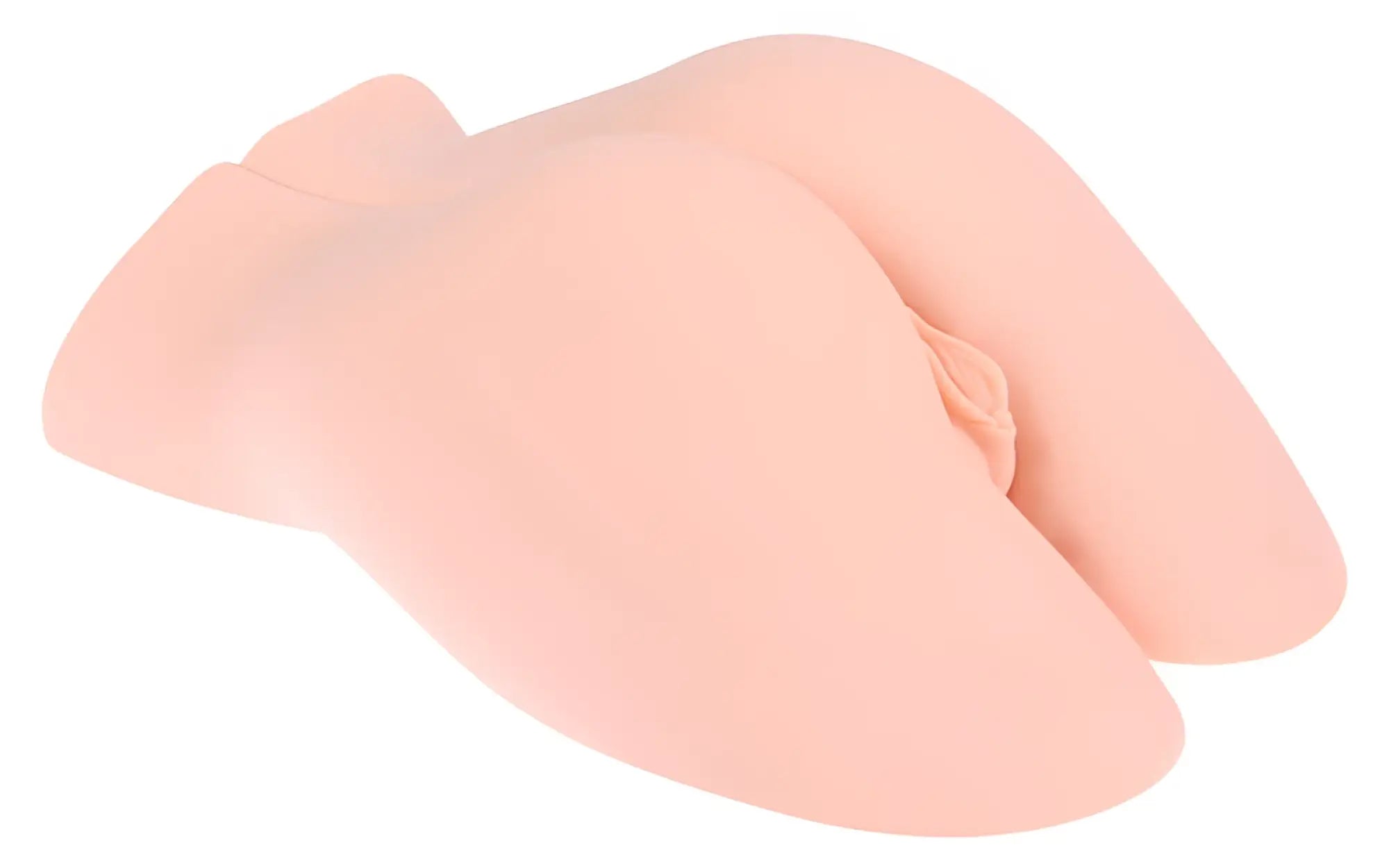 Pink silicone realistic female genital model kokos real hip hera 1:1 showing detailed texture and lifelike features