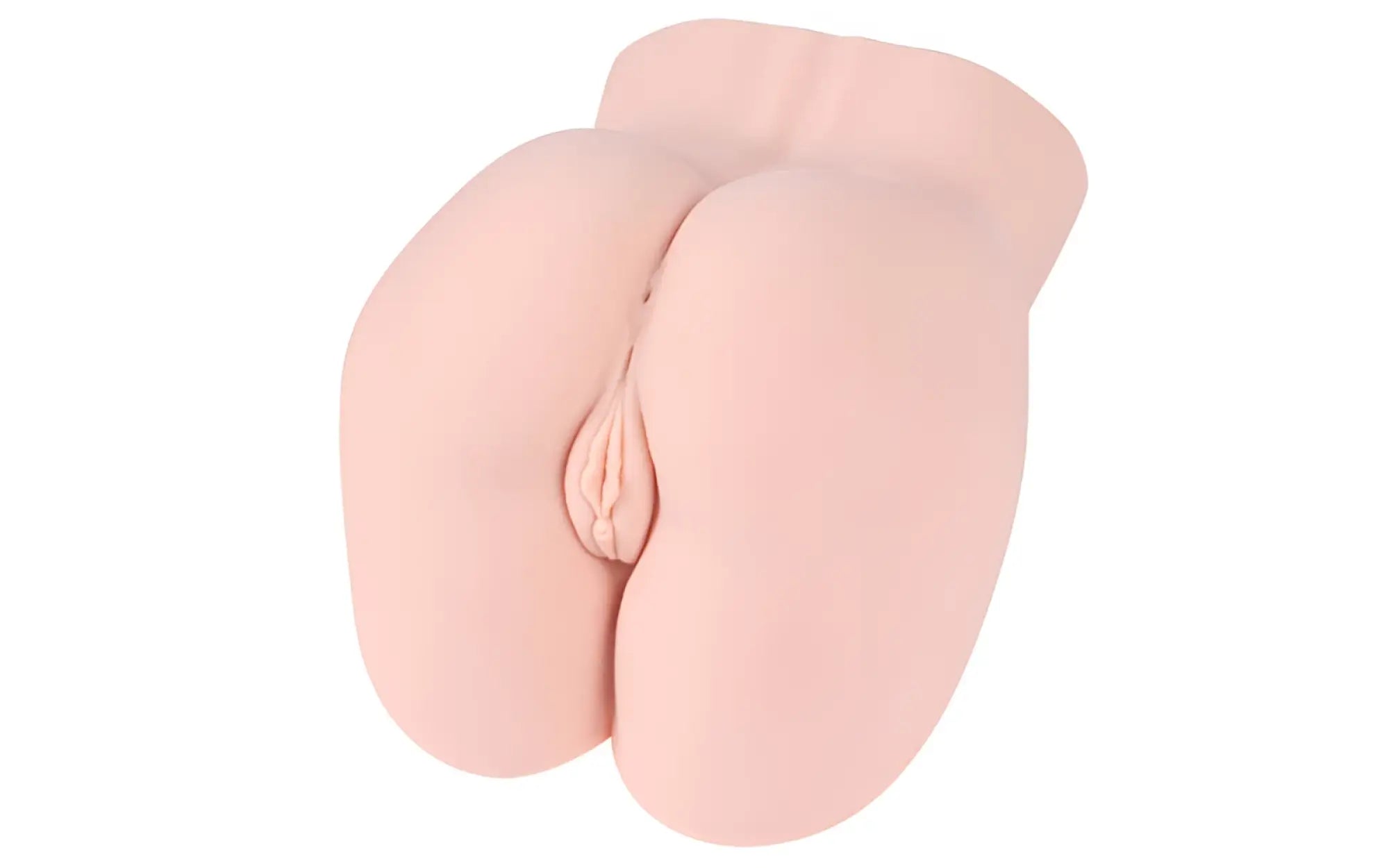 Pink silicone butt plug kokos real hip hera with realistic anatomical design for comfortable use