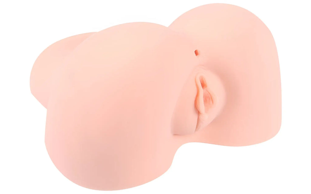 Pink silicone anatomical model of female genitalia from kokos real hip olivia product for realistic use
