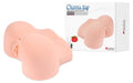 Pink silicone realistic hip replica of a womans buttocks back side branded olivia say by kokos from kokos real hip olivia