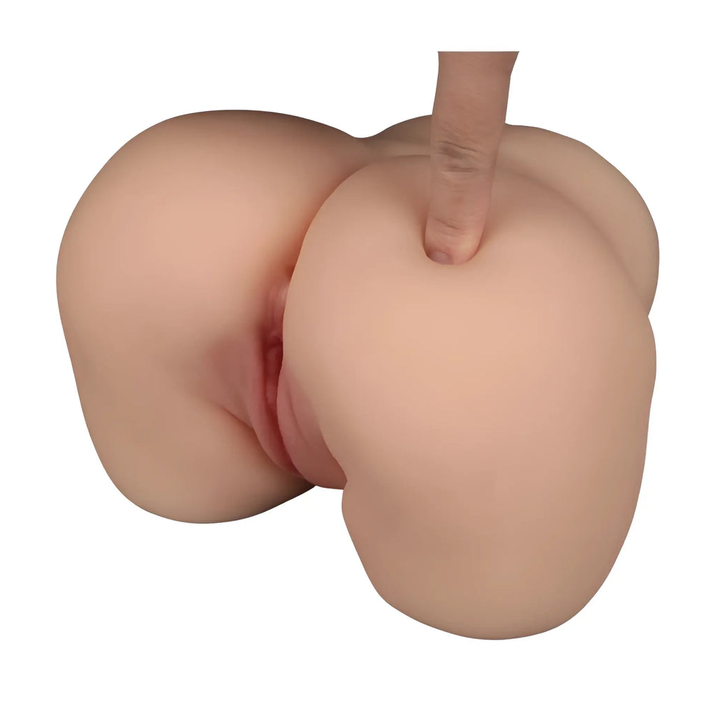 Realistic silicone anal plug with smooth flesh tone and tapered design from Lovetoy Streetgirls Automatic Pulse Charlie