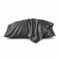 Silky Soft Bamboo Pillowcase Set - Charcoal