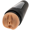 Main squeeze julia ann ultraskyn stroker pussy vanilla black cylindrical adult toy with beige realistic silicone head
