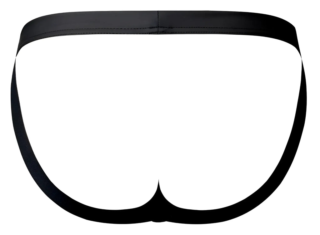 Black Male Power 346-298 Oh Snap Snap Off Jock briefs with smooth sleek design and elastic waistband