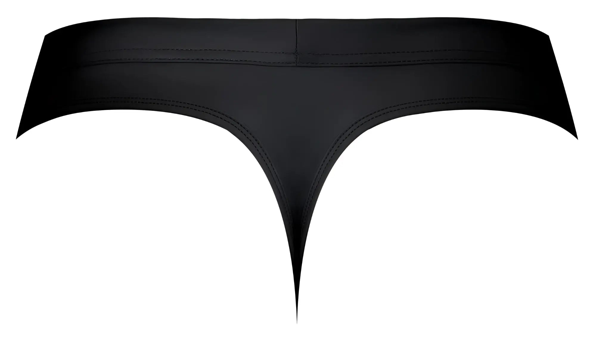 Black male power 410-298 oh snap snap off thong made of smooth stretchy fabric with sleek minimalist design