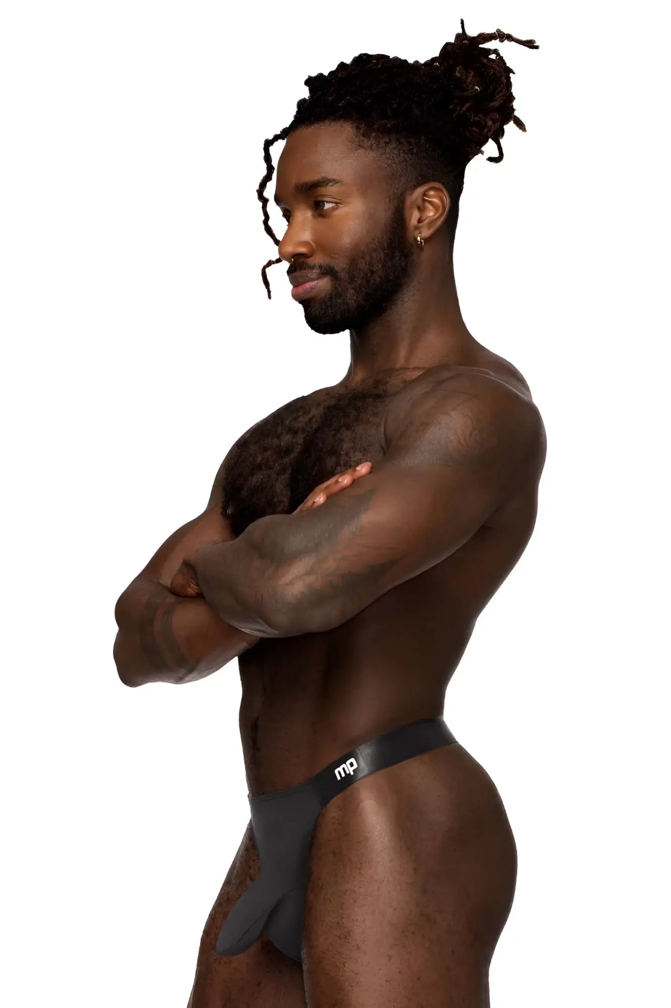 Black male power 462-281 easy breezy thong with sleek minimalist design and breathable fabric for comfortable wear