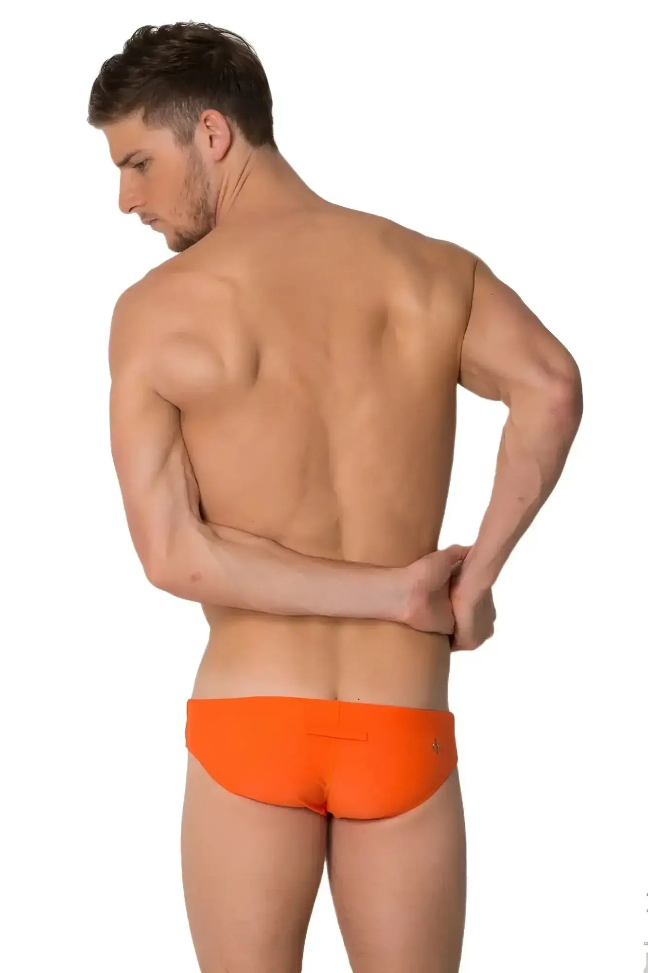 Bright orange marcuse arrest me bikini swimwear with sleek form-fitting design for stylish swimwear wear