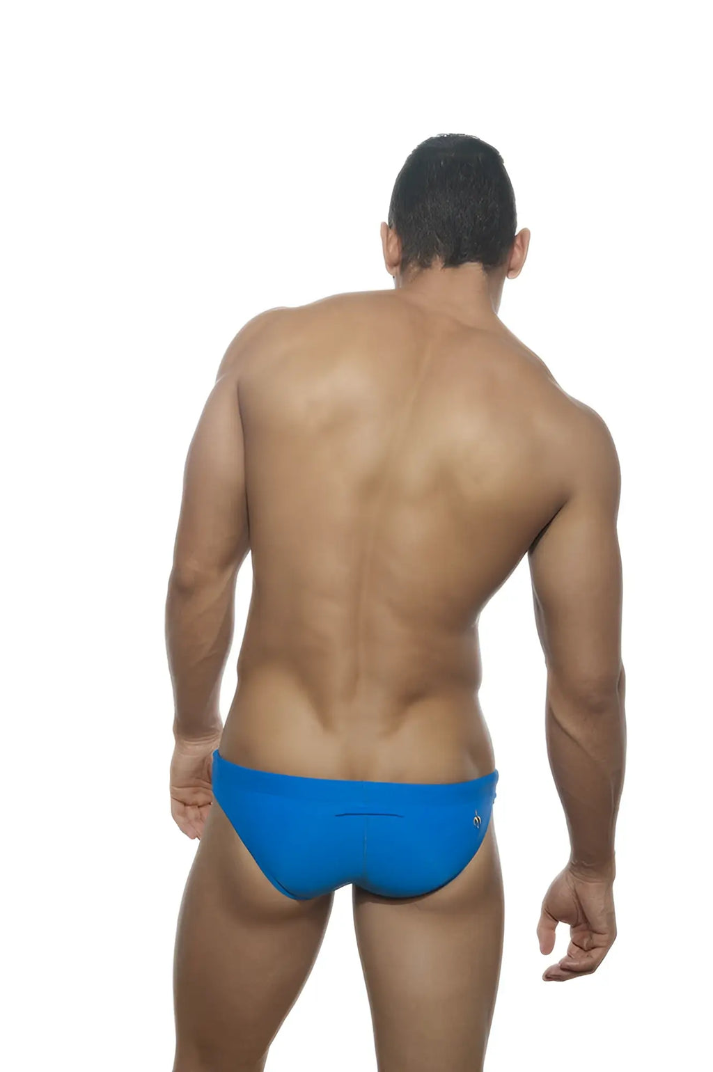 Bright blue Marcuse Arrest Me bikini swimwear swim trunks with sleek form-fitting design for swimming