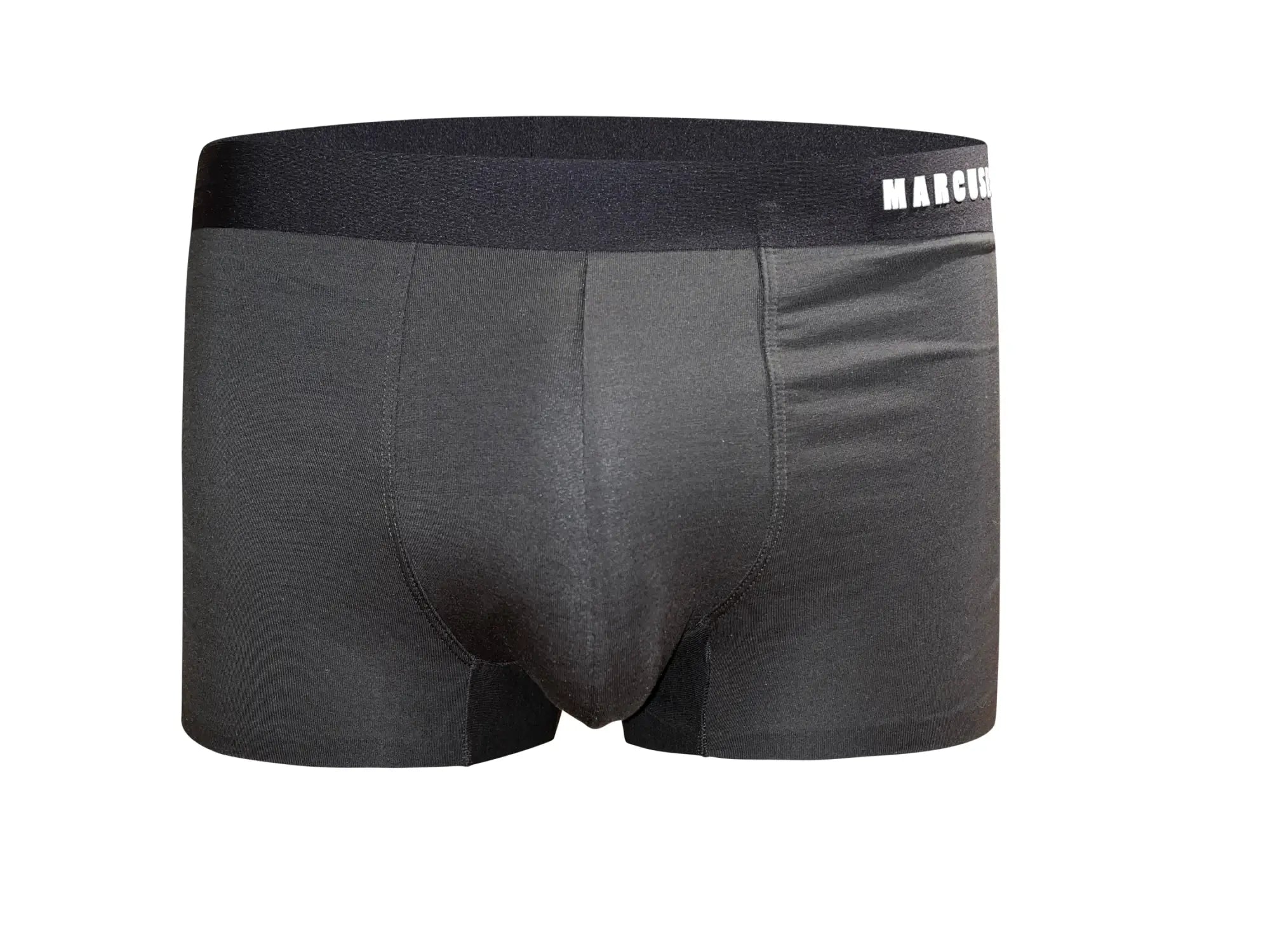 Black marc by marc jacobs boxer briefs in smooth form-fitting fabric with branded waistband from marcuse dandy underwear