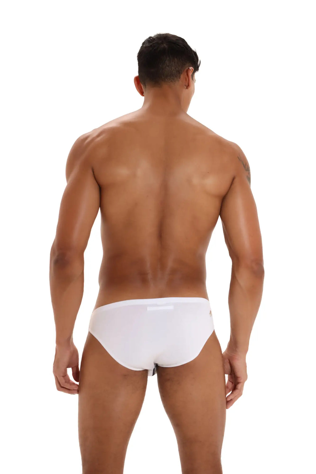Marcuse Hester brief underwear in white with a sleek minimalist design made from soft breathable fabric