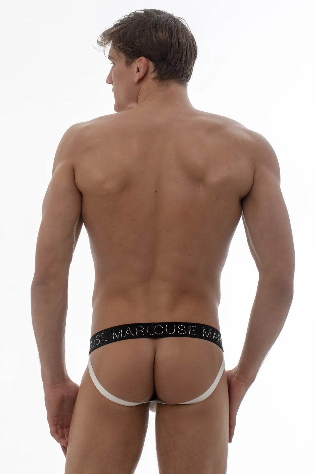 Marcuse superstar jock underwear black and white briefs with sleek minimalist design for comfortable support