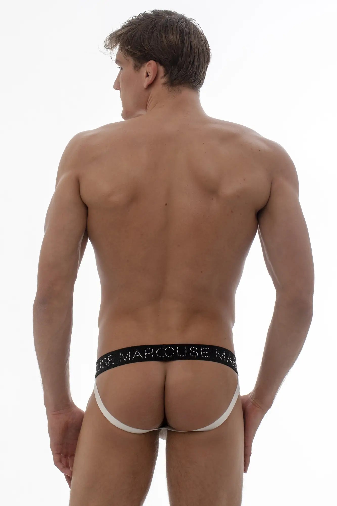 Marcuse superstar jock underwear black and white briefs with sleek minimalist design for comfortable support