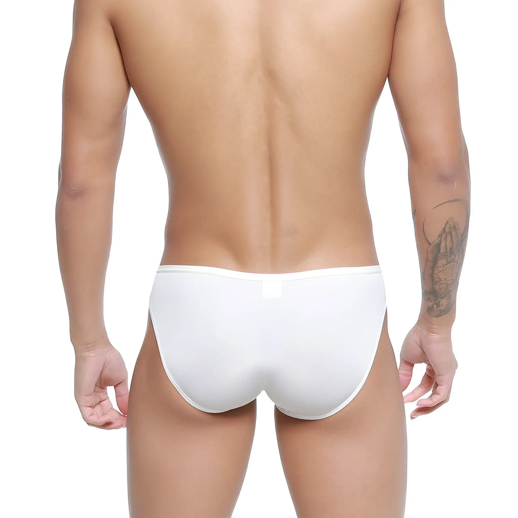 White briefs metro-male-wear arc bikini 2206-01 with smooth form-fitting design for comfortable daily wear