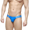 MetroMaleWear Brief 2.0 royal blue briefs with bright blue fabric and white logo detailing for comfortable wear