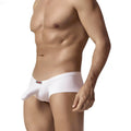MetroMalewear cannon boxer nude white men’s underwear with sculpted design and small red logo on waistband